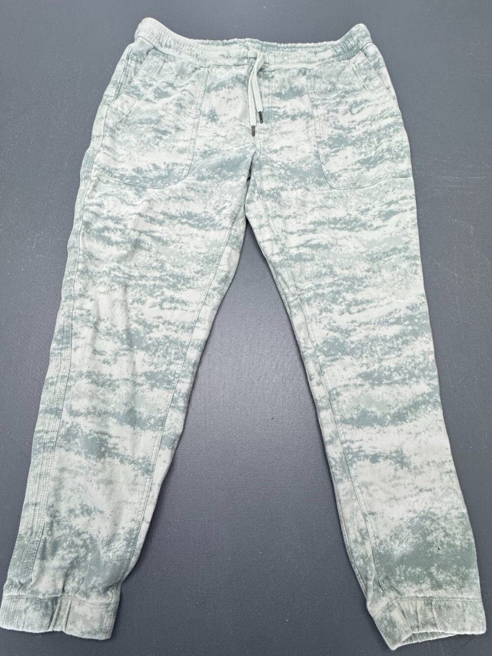 Athleta Farallon Jogger Womens Size Large Green Drawstring Lounge Pants Casual